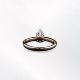 0.87ct Classic Pear Ring