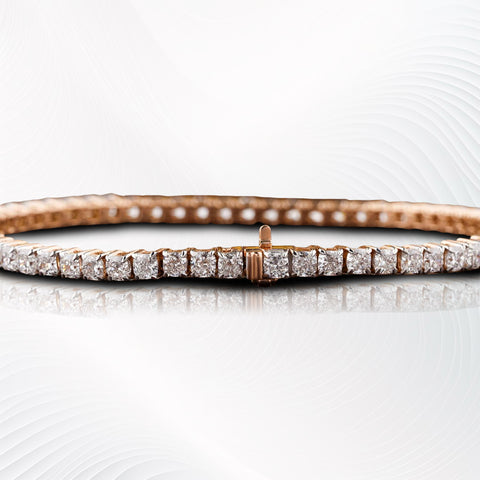 6.60ct Cushion Tennis Bracelet