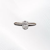1.00ct Oval Classic Ring