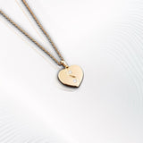 0.09ct Two Heart Pendant