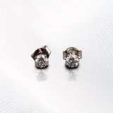 0.97ct Classic Round Earrings