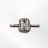 1.11ct Emerald Elegance Ring