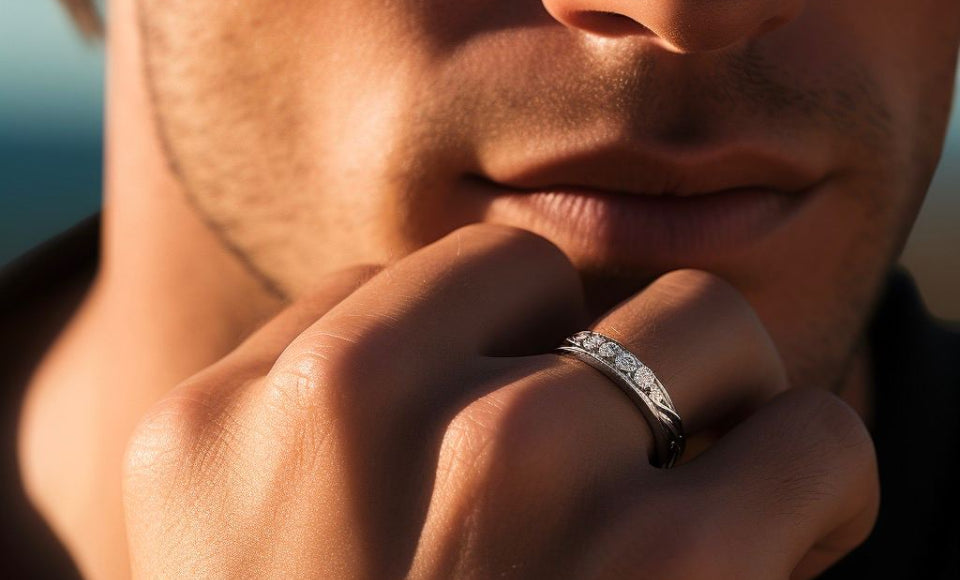 Men's Rings Discover timeless beauty with our stunning diamond rings. Handcrafted to perfection, these precious pieces will captivate hearts. Shop now and cherish forever.